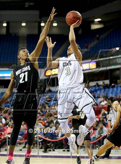 Thumbnail 2 in Central Catholic vs West Campus (CIF SJS D4 Final) photogallery.