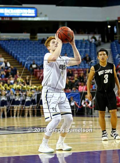 Thumbnail 1 in Central Catholic vs West Campus (CIF SJS D4 Final) photogallery.