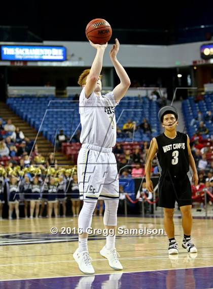 Thumbnail 2 in Central Catholic vs West Campus (CIF SJS D4 Final) photogallery.