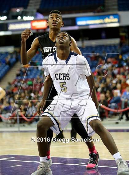 Thumbnail 2 in Central Catholic vs West Campus (CIF SJS D4 Final) photogallery.
