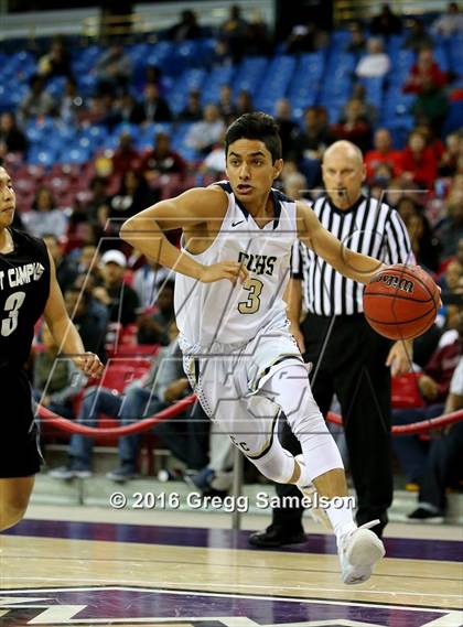Thumbnail 3 in Central Catholic vs West Campus (CIF SJS D4 Final) photogallery.
