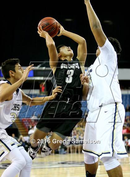Thumbnail 2 in Central Catholic vs West Campus (CIF SJS D4 Final) photogallery.