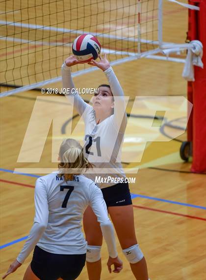 Thumbnail 1 in Smithson Valley vs Steele (NEISD Volleyball Tournament) photogallery.