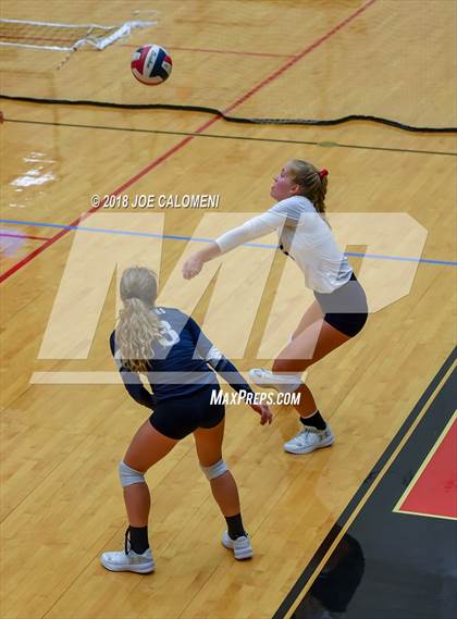 Thumbnail 1 in Smithson Valley vs Steele (NEISD Volleyball Tournament) photogallery.