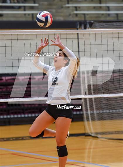 Thumbnail 1 in Smithson Valley vs Steele (NEISD Volleyball Tournament) photogallery.
