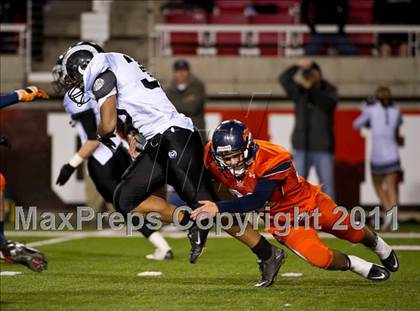 Thumbnail 3 in Highland vs. Mountain Crest (UHSAA 4A Final) photogallery.