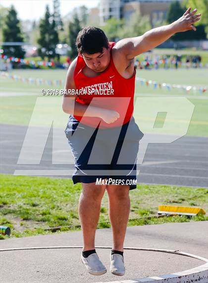 Thumbnail 2 in JV: Mountainside @ Westview (Shotput) photogallery.