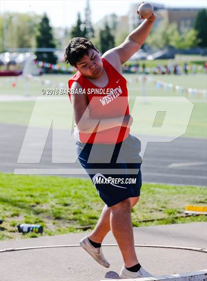 Thumbnail 1 in JV: Mountainside @ Westview (Shotput) photogallery.