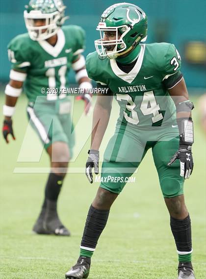 Thumbnail 3 in Guyer vs Arlington (UIL 6A Division 2 Area) photogallery.