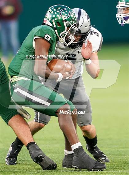 Thumbnail 3 in Guyer vs Arlington (UIL 6A Division 2 Area) photogallery.