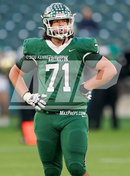 Thumbnail 3 in Guyer vs Arlington (UIL 6A Division 2 Area) photogallery.