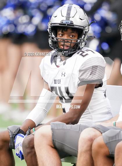 Thumbnail 2 in Guyer vs Arlington (UIL 6A Division 2 Area) photogallery.
