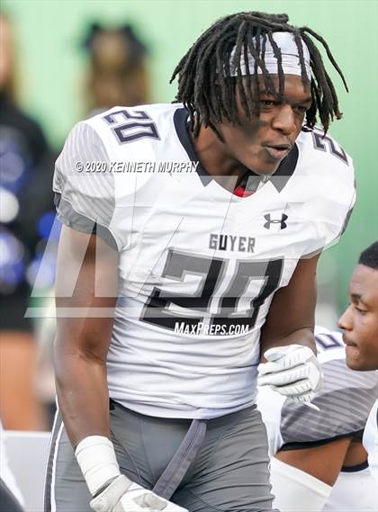 Thumbnail 2 in Guyer vs Arlington (UIL 6A Division 2 Area) photogallery.