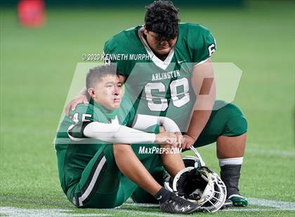 Thumbnail 2 in Guyer vs Arlington (UIL 6A Division 2 Area) photogallery.