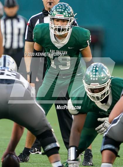 Thumbnail 2 in Guyer vs Arlington (UIL 6A Division 2 Area) photogallery.