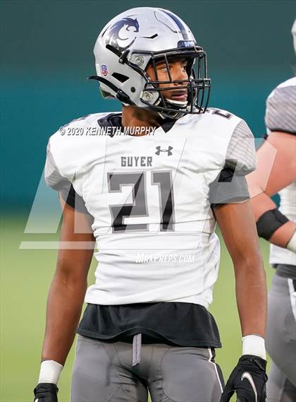 Thumbnail 2 in Guyer vs Arlington (UIL 6A Division 2 Area) photogallery.