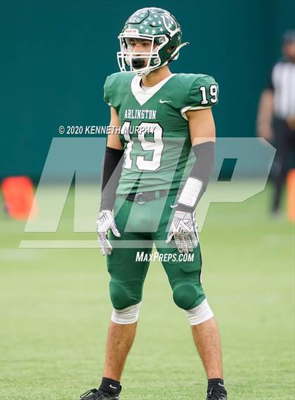 Thumbnail 2 in Guyer vs Arlington (UIL 6A Division 2 Area) photogallery.