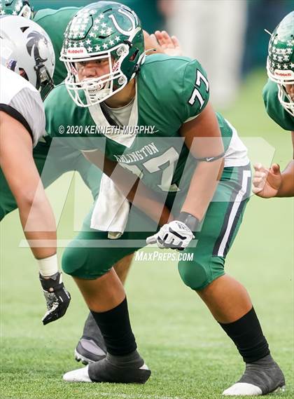 Thumbnail 2 in Guyer vs Arlington (UIL 6A Division 2 Area) photogallery.
