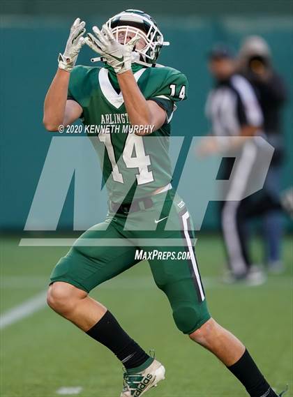 Thumbnail 2 in Guyer vs Arlington (UIL 6A Division 2 Area) photogallery.