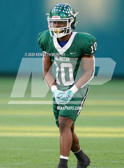 Thumbnail 2 in Guyer vs Arlington (UIL 6A Division 2 Area) photogallery.