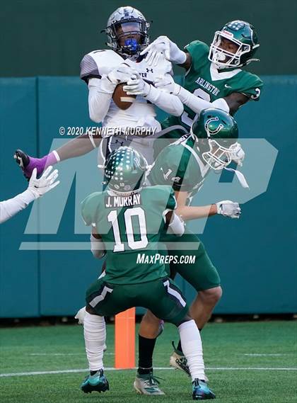 Thumbnail 1 in Guyer vs Arlington (UIL 6A Division 2 Area) photogallery.