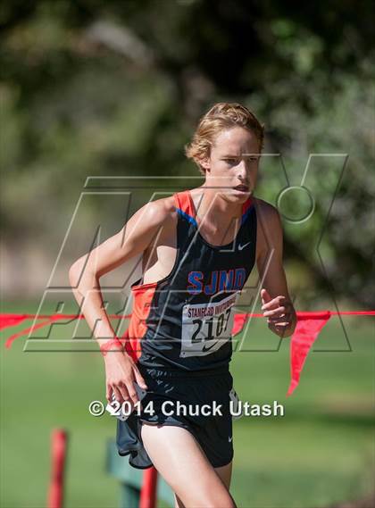 Thumbnail 2 in Stanford Invitational Boys 5K Division 3-5 Race photogallery.
