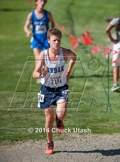 Thumbnail 1 in Stanford Invitational Boys 5K Division 3-5 Race photogallery.