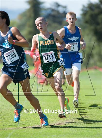 Thumbnail 1 in Stanford Invitational Boys 5K Division 3-5 Race photogallery.