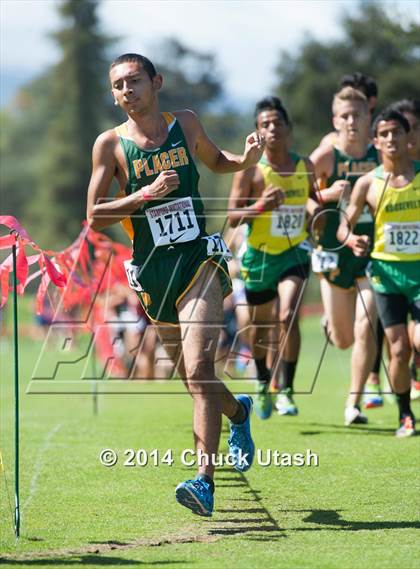 Thumbnail 3 in Stanford Invitational Boys 5K Division 3-5 Race photogallery.