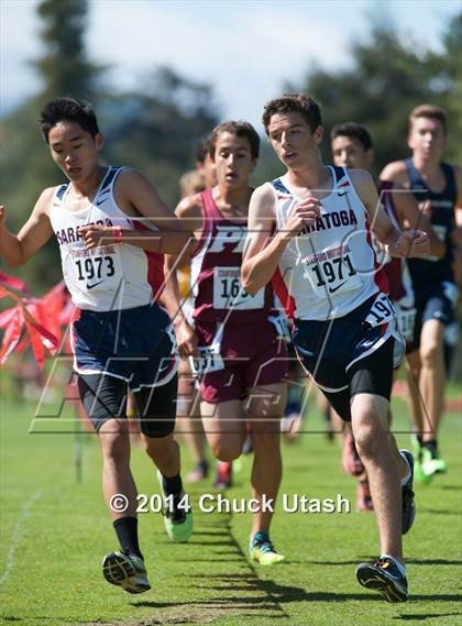 Thumbnail 2 in Stanford Invitational Boys 5K Division 3-5 Race photogallery.