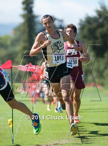 Thumbnail 3 in Stanford Invitational Boys 5K Division 3-5 Race photogallery.