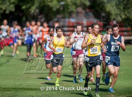 Thumbnail 3 in Stanford Invitational Boys 5K Division 3-5 Race photogallery.