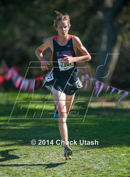 Thumbnail 3 in Stanford Invitational Boys 5K Division 3-5 Race photogallery.