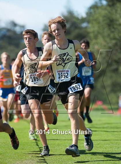 Thumbnail 1 in Stanford Invitational Boys 5K Division 3-5 Race photogallery.