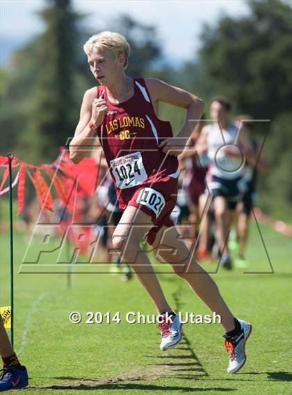 Thumbnail 3 in Stanford Invitational Boys 5K Division 3-5 Race photogallery.