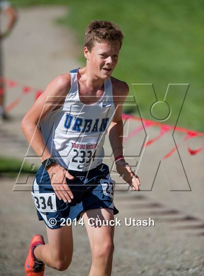 Thumbnail 2 in Stanford Invitational Boys 5K Division 3-5 Race photogallery.