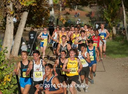 Thumbnail 1 in CIF State Cross Country Championships (D2 Boys) photogallery.