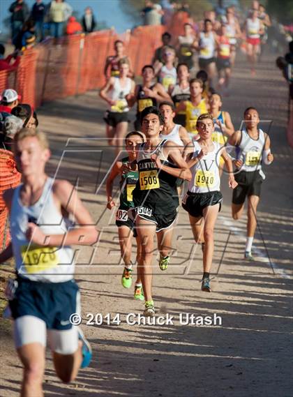 Thumbnail 1 in CIF State Cross Country Championships (D2 Boys) photogallery.