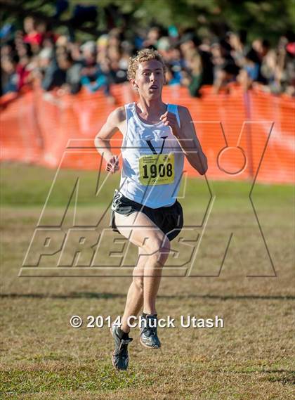 Thumbnail 1 in CIF State Cross Country Championships (D2 Boys) photogallery.