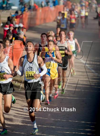 Thumbnail 1 in CIF State Cross Country Championships (D2 Boys) photogallery.