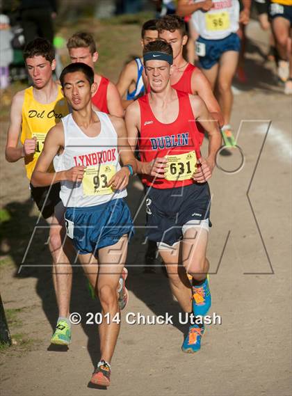 Thumbnail 1 in CIF State Cross Country Championships (D2 Boys) photogallery.