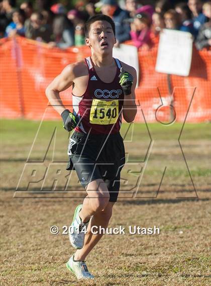 Thumbnail 2 in CIF State Cross Country Championships (D2 Boys) photogallery.