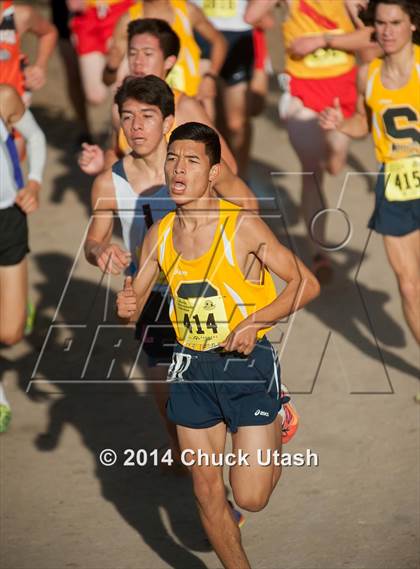 Thumbnail 1 in CIF State Cross Country Championships (D2 Boys) photogallery.
