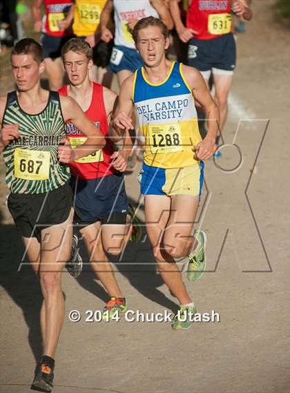 Thumbnail 3 in CIF State Cross Country Championships (D2 Boys) photogallery.