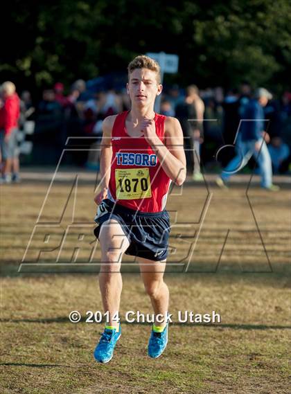 Thumbnail 1 in CIF State Cross Country Championships (D2 Boys) photogallery.