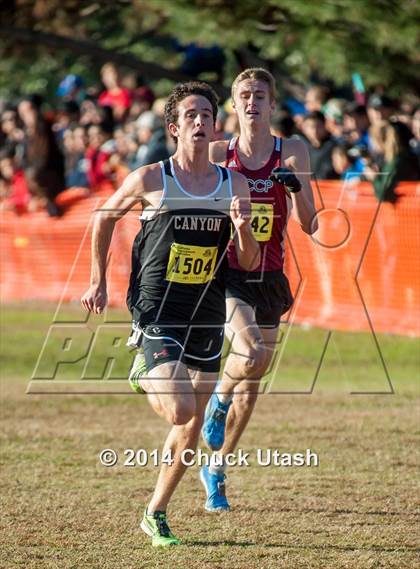 Thumbnail 2 in CIF State Cross Country Championships (D2 Boys) photogallery.