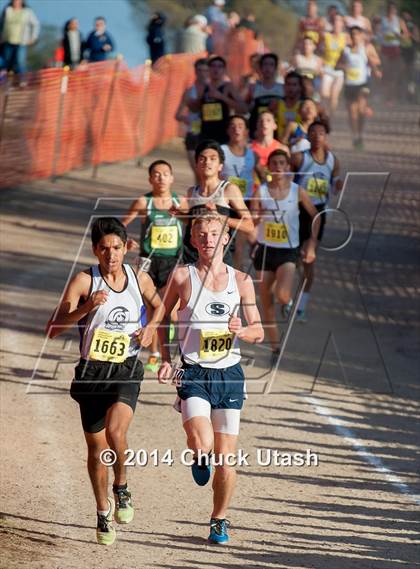 Thumbnail 3 in CIF State Cross Country Championships (D2 Boys) photogallery.
