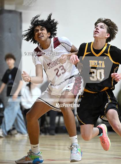 Thumbnail 2 in Delta vs. Johnson (Sac Adventist Holiday Invitational) photogallery.