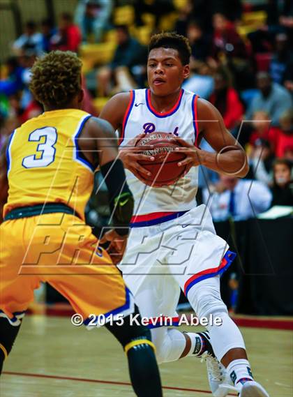 Thumbnail 3 in Simeon vs Rainier Beach (Hoophall West Invitational) photogallery.