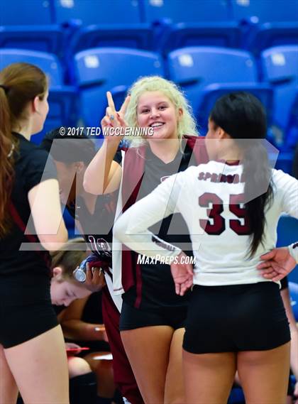 Thumbnail 2 in Springdale vs. Mt. St. Mary Academy (AAA 7A 1st Round Playoff) photogallery.